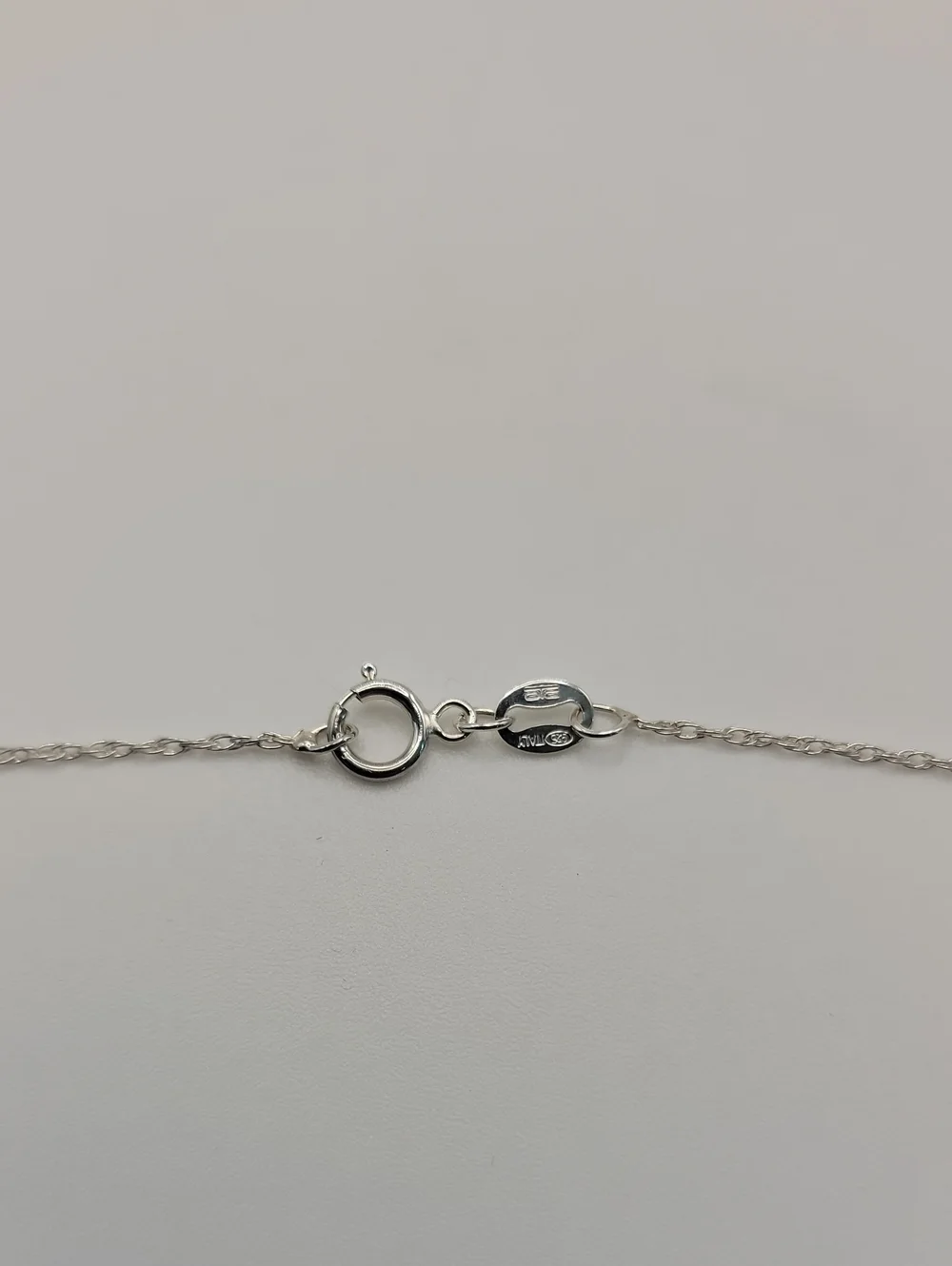 Sterling Silver Link Chain Necklace - Pendant Chain Extra Fine 18